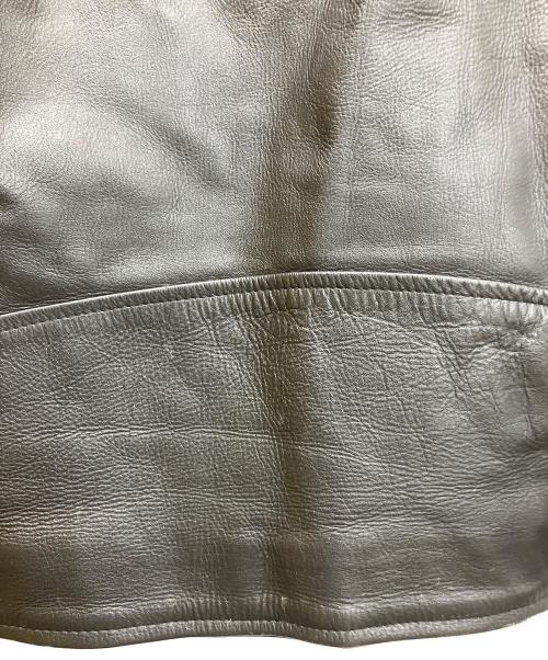 AMERICAN NOSTALGIA（アメリカンノスタルジア）AMERICAN NOSTALGIA (アメリカンノスタルジア) ダブルライダースジャケット ブラック サイズ:Lの古着・服飾アイテム