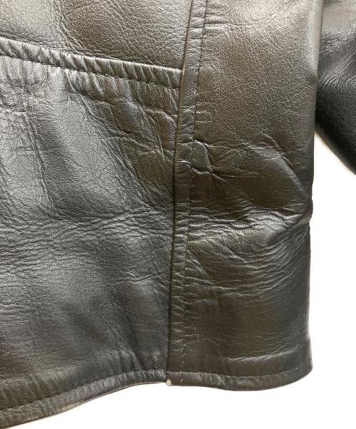 AMERICAN NOSTALGIA（アメリカンノスタルジア）AMERICAN NOSTALGIA (アメリカンノスタルジア) ダブルライダースジャケット ブラック サイズ:Lの古着・服飾アイテム