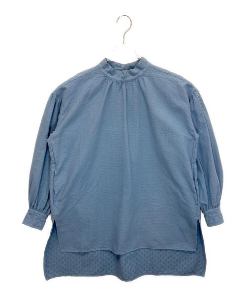 house of lotus（ハウスオブロータス）house of lotus (ハウスオブロータス) 10111-93-014　長袖ブラウス ネイビー サイズ:Mの古着・服飾アイテム