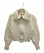 TODAYFULトゥデイフル）の古着「ニットジャケット」｜アイボリー