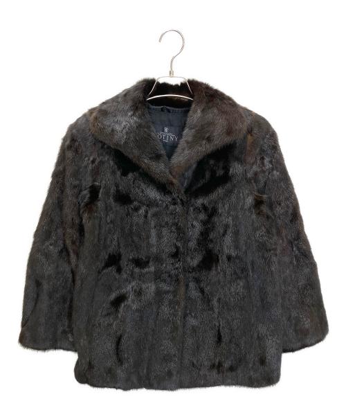 SAGA MINK（サガミンク）SAGA MINK (サガミンク) ミンクコート ブラウン サイズ:11の古着・服飾アイテム