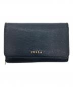 FURLAフルラ）の古着「ショルダーウォレット」｜ネイビー