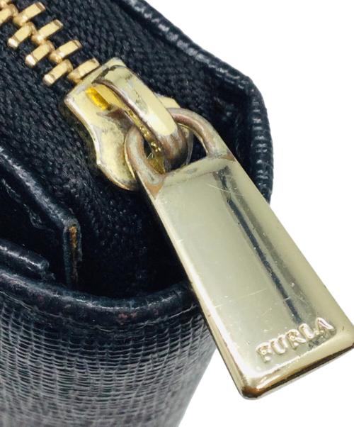 FURLA（フルラ）FURLA (フルラ) ショルダーウォレット ネイビーの古着・服飾アイテム