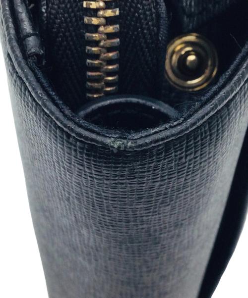 FURLA（フルラ）FURLA (フルラ) ショルダーウォレット ネイビーの古着・服飾アイテム