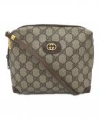 GUCCIグッチ）の古着「ショルダーバッグ」｜グレー