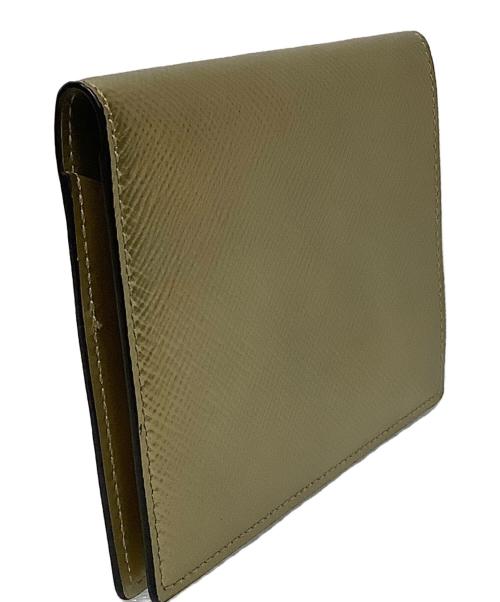 SMYTHSON（スマイソン）SMYTHSON (スマイソン) パスポートケース ゴールドの古着・服飾アイテム