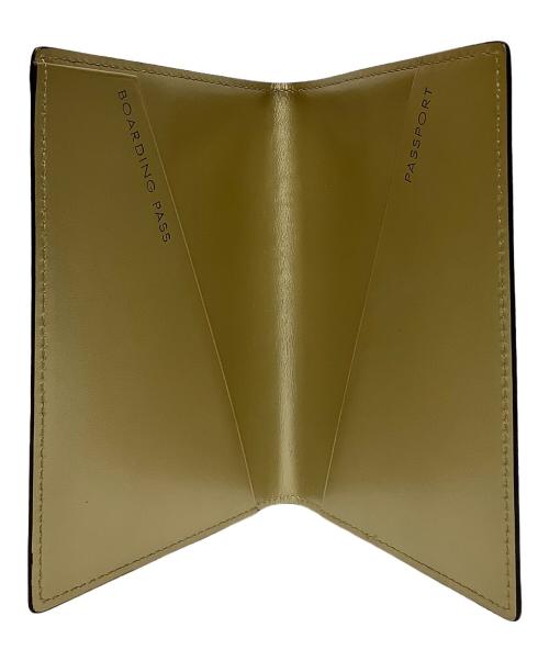 SMYTHSON（スマイソン）SMYTHSON (スマイソン) パスポートケース ゴールドの古着・服飾アイテム