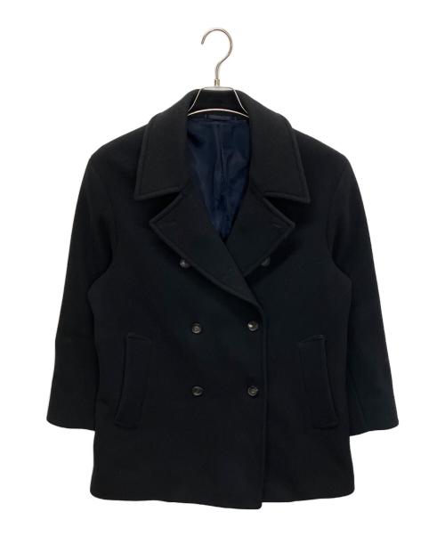 UNITED ARROWS（ユナイテッドアローズ）UNITED ARROWS (ユナイテッドアローズ) 1125-104-7860　Pコート ネイビー サイズ:Mの古着・服飾アイテム
