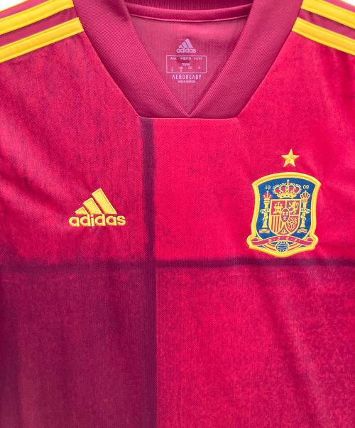 adidas（アディダス）adidas (アディダス) FR8361　ゲームシャツ レッド サイズ:Sの古着・服飾アイテム