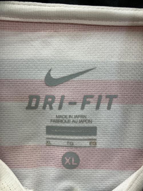 NIKE（ナイキ）NIKE (ナイキ) 578683 ゲームシャツ ホワイト×ブラウン サイズ:XLの古着・服飾アイテム