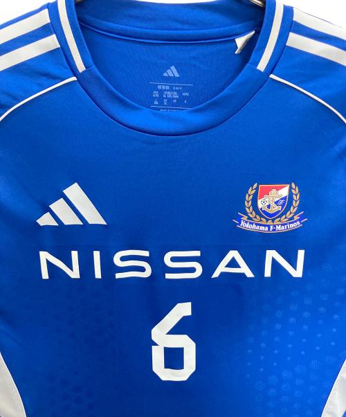 adidas（アディダス）adidas (アディダス) JF6084　ゲームシャツ ブルー サイズ:２XLの古着・服飾アイテム