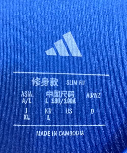 adidas（アディダス）adidas (アディダス) JF6084　ゲームシャツ ブルー サイズ:XLの古着・服飾アイテム