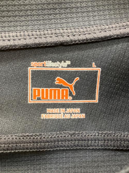 PUMA（プーマ）PUMA (プーマ) ゲームシャツ グレー サイズ:Lの古着・服飾アイテム