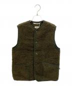 coldbreakerコールドブレーカー）の古着「C003232TJ667　ボアベスト」｜カーキ