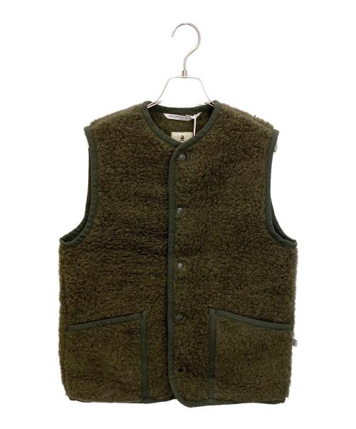 coldbreaker（コールドブレーカー）coldbreaker (コールドブレーカー) C003232TJ667　ボアベスト カーキ サイズ:1の古着・服飾アイテム