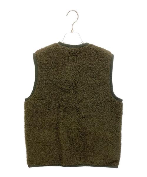 coldbreaker（コールドブレーカー）coldbreaker (コールドブレーカー) C003232TJ667　ボアベスト カーキ サイズ:1の古着・服飾アイテム