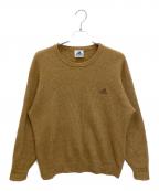 adidasアディダス）の古着「AAD-8397　厚手ニット」｜ブラウン