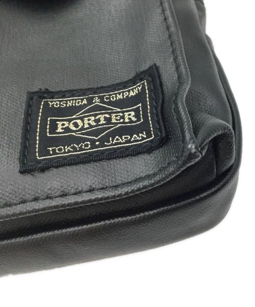 PORTER（ポーター）PORTER (ポーター) ボディーバッグ ブラックの古着・服飾アイテム