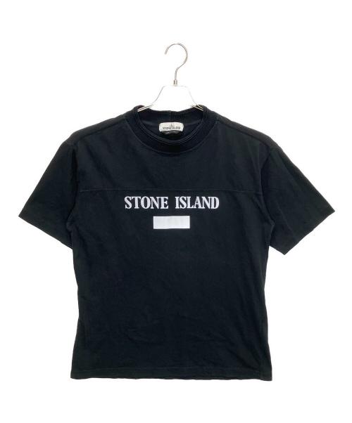 STONE ISLAND（ストーンアイランド）STONE ISLAND (ストーンアイランド) 691520144　半袖カットソー ブラック サイズ:Lの古着・服飾アイテム