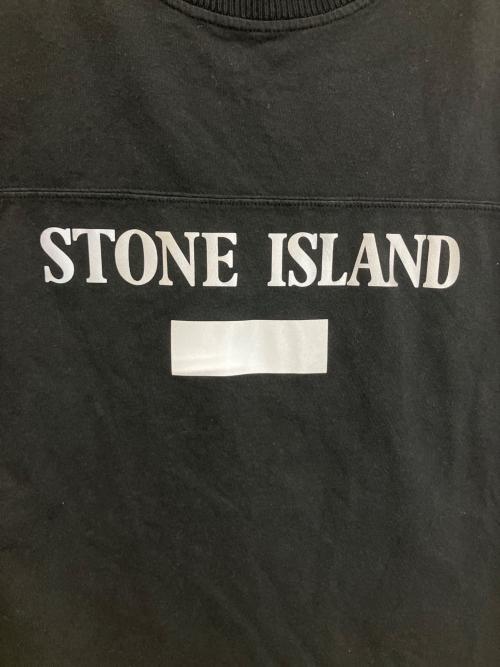 STONE ISLAND（ストーンアイランド）STONE ISLAND (ストーンアイランド) 691520144　半袖カットソー ブラック サイズ:Lの古着・服飾アイテム