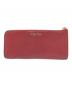 MIU MIU (ミュウミュウ) ラウンドファスナー長財布 レッド：6000円