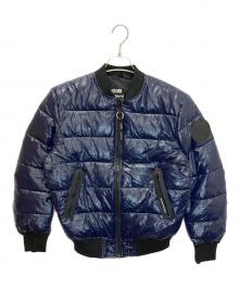 DIESEL（ディーゼル）の古着「中綿ジャケット」｜ネイビー×ブラック