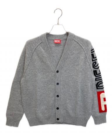 中古・古着通販】DIESEL (ディーゼル) A12369 厚手カーディガン グレー
