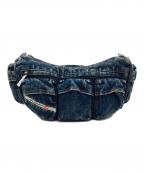 DIESELディーゼル）の古着「Re-Edition Travel 3000 Shoulder Bag X」｜インディゴ