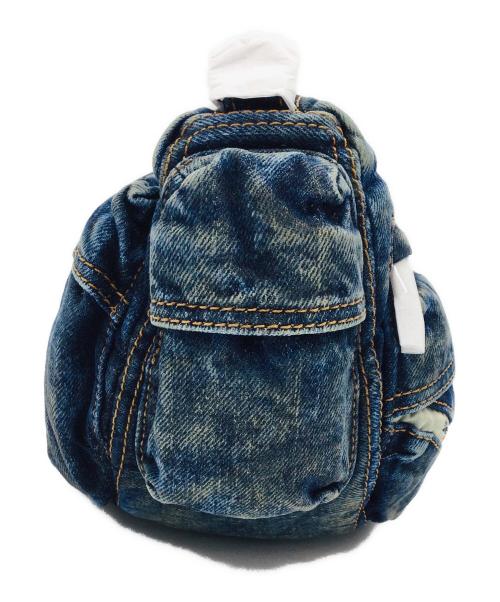 DIESEL（ディーゼル）DIESEL (ディーゼル) Re-Edition Travel 3000 Shoulder Bag X インディゴ 未使用品の古着・服飾アイテム
