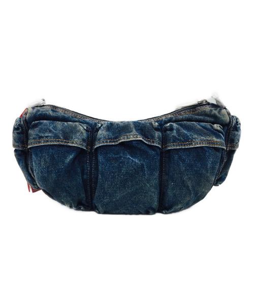 DIESEL（ディーゼル）DIESEL (ディーゼル) Re-Edition Travel 3000 Shoulder Bag X インディゴ 未使用品の古着・服飾アイテム