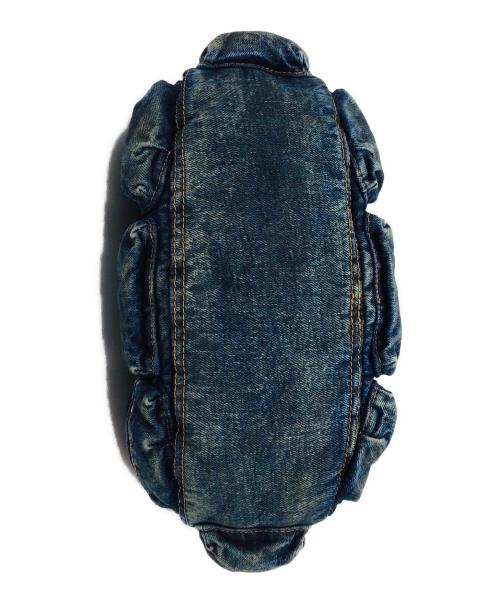 DIESEL（ディーゼル）DIESEL (ディーゼル) Re-Edition Travel 3000 Shoulder Bag X インディゴ 未使用品の古着・服飾アイテム