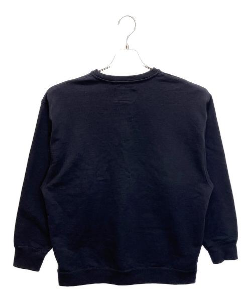 WTAPS（ダブルタップス）WTAPS (ダブルタップス) 23SS カレッジロゴ クルーネックスウェット ネイビー サイズ:X02の古着・服飾アイテム