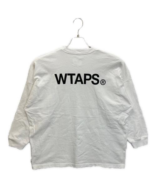 WTAPS（ダブルタップス）WTAPS (ダブルタップス) 251ATDT-CSM16 長袖カットソー ホワイト サイズ:X02の古着・服飾アイテム