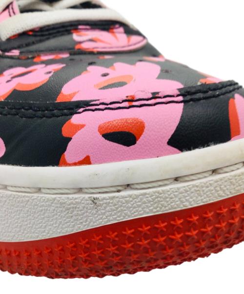 NIKE（ナイキ）NIKE (ナイキ) Air Force 1 Mid EasyOn SE ブラック×ピンク サイズ:US6.5Y、UK6、EUR39、cm24.5、BR37.5、CN245(2.5)の古着・服飾アイテム