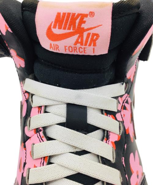 NIKE（ナイキ）NIKE (ナイキ) Air Force 1 Mid EasyOn SE ブラック×ピンク サイズ:US6.5Y、UK6、EUR39、cm24.5、BR37.5、CN245(2.5)の古着・服飾アイテム