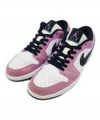 NIKEナイキ）の古着「AIR JORDAN 1 LOW SE」｜バイオレット×ホワイト