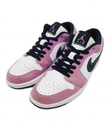 NIKE（ナイキ）の古着「AIR JORDAN 1 LOW SE」｜バイオレット×ホワイト