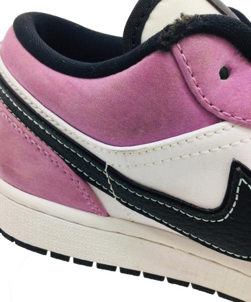 NIKE（ナイキ）NIKE (ナイキ) AIR JORDAN 1 LOW SE バイオレット×ホワイト サイズ:US9、UK8、EUR42.5、cm27、BR40.5、CN270(2.5)の古着・服飾アイテム