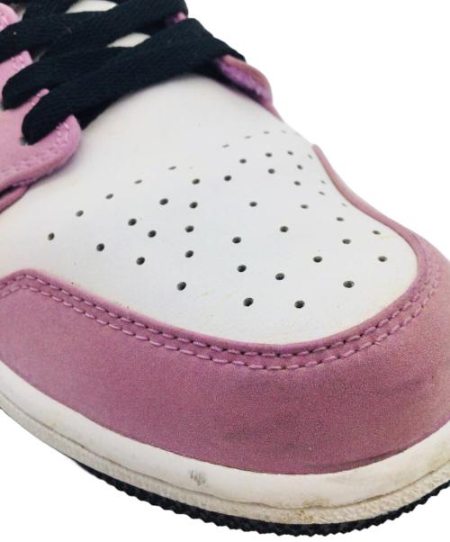 NIKE（ナイキ）NIKE (ナイキ) AIR JORDAN 1 LOW SE バイオレット×ホワイト サイズ:US9、UK8、EUR42.5、cm27、BR40.5、CN270(2.5)の古着・服飾アイテム