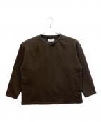 suaveleシュアーヴル）の古着「スウェット」｜チャコールグレー