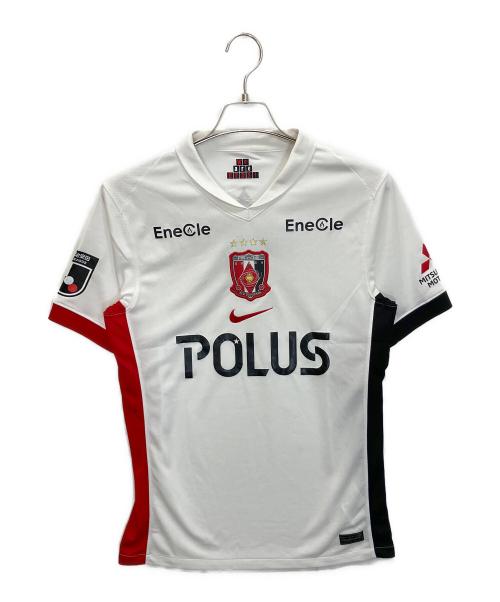 浦和レッズ（ウラワレッズ）浦和レッズ (ウラワレッズ) サッカーユニフォーム ホワイト サイズ:Mの古着・服飾アイテム