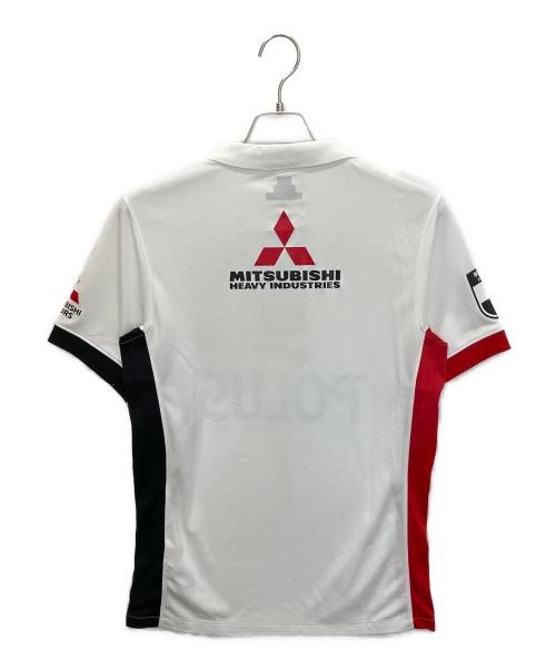 浦和レッズ（ウラワレッズ）浦和レッズ (ウラワレッズ) サッカーユニフォーム ホワイト サイズ:Mの古着・服飾アイテム