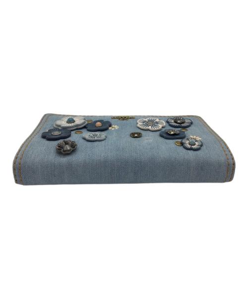 COACH（コーチ）COACH (コーチ) ヘイデンフォルドオーバー クロスボディクラッチショルダーポーチ インディゴの古着・服飾アイテム