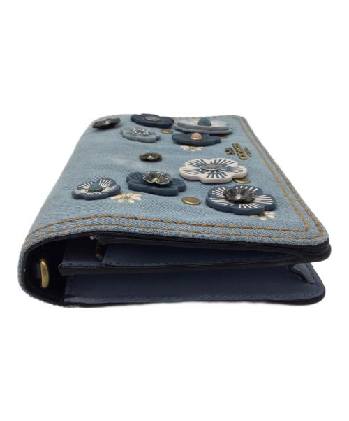 COACH（コーチ）COACH (コーチ) ヘイデンフォルドオーバー クロスボディクラッチショルダーポーチ インディゴの古着・服飾アイテム