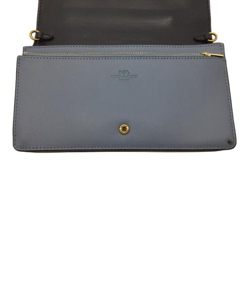 COACH（コーチ）COACH (コーチ) ヘイデンフォルドオーバー クロスボディクラッチショルダーポーチ インディゴの古着・服飾アイテム