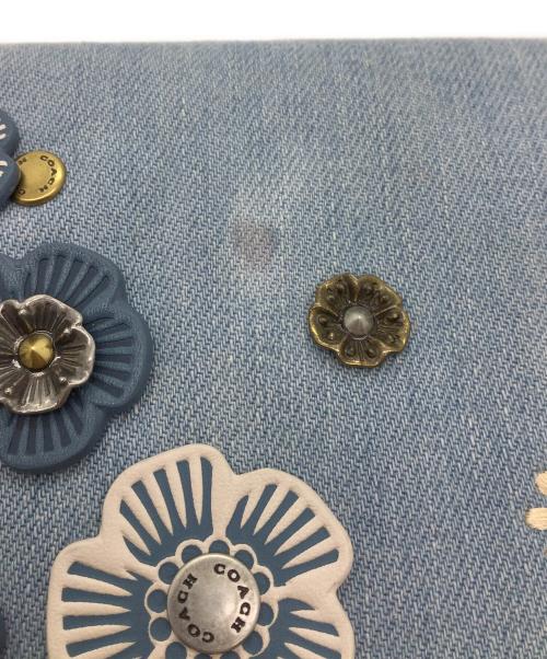 COACH（コーチ）COACH (コーチ) ヘイデンフォルドオーバー クロスボディクラッチショルダーポーチ インディゴの古着・服飾アイテム