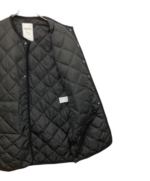 TAION（タイオン）TAION (タイオン) ダウンコート ブラック サイズ:記載無しの古着・服飾アイテム