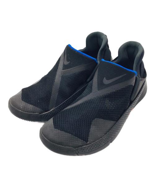 NIKE（ナイキ）NIKE (ナイキ) GO FLYEASE ブラック×ブルー サイズ:US9、UK8、EUR42.5、cm27、BR40.5、CN270(2.5)の古着・服飾アイテム