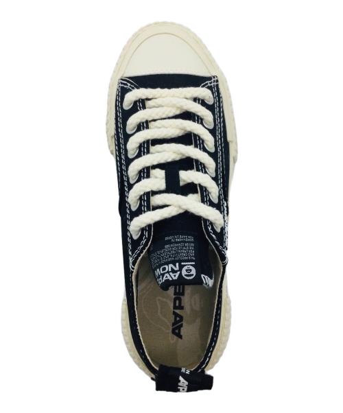 Aape BY A BATHING APE（エーエイプ バイ アベイシングエイプ）Aape BY A BATHING APE (エーエイプ バイ アベイシングエイプ) スニーカー ブラック×ホワイト サイズ:US11、EUR45、JP290、CHN290mm(2.5)の古着・服飾アイテム