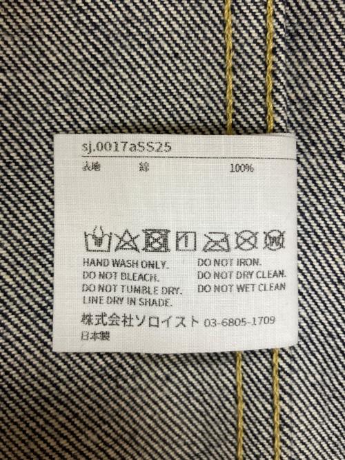 TAKAHIROMIYASHITA TheSoloIst.（タカヒロミヤシタ ザソロイスト）TAKAHIROMIYASHITA TheSoloIst. (タカヒロミヤシタ ザソロイスト) 0017aSS25 トラッカージャケット インディゴ サイズ:44の古着・服飾アイテム